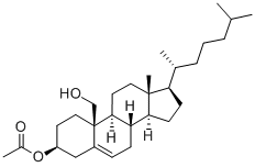 CAS 登录号：750-59-4， 19-羟基胆固醇3-乙酸酯