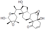 CAS#: 75005-66-2, (5alpha,6alpha,7alpha,16alpha,22R,24S,25S,26R)-6,7:22,26:24,25-Triepoxy-5,16,26-Trihydroxy-Ergost-2-En-1-One