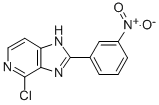 CAS 登录号：75007-82-8， 4-氯-2-(3-硝基苯基)-1H-咪唑并[4,5-c]吡啶