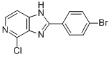 CAS 登录号：75008-00-3， 2-(4-溴苯基)-4-氯-1H-咪唑并[4,5-c]吡啶