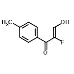 CAS#: 750509-46-7, (2Z)-2-Fluoro-3-hydroxy-1-(4-methylphenyl)-2-propen-1-one