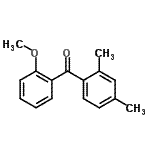 CAS#: 750633-50-2, (2,4-Dimethylphenyl)(2-methoxyphenyl)methanone