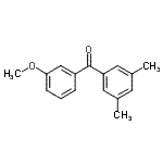CAS#: 750633-74-0, (3,5-Dimethylphenyl)(3-methoxyphenyl)methanone
