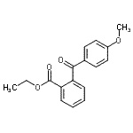 CAS#: 750633-79-5, Ethyl 2-(4-methoxybenzoyl)benzoate