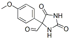 CAS 登录号：7507-26-8， 4-(4-甲氧基苯基)-2,5-二氧代-咪唑烷-4-甲醛