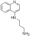 CAS 登录号：75090-53-8， 4-(3-氨基丙-1-基)氨基喹啉