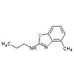 CAS#: 75104-98-2, 4-Methyl-N-propyl-1,3-benzothiazol-2-amine