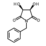 CAS#: 75112-74-2, (3R,4S)-1-Benzyl-3,4-dihydroxy-2,5-pyrrolidinedione