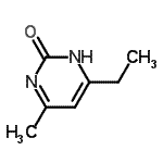 CAS 登录号：751425-72-6， 6-乙基-4-甲基-2(1H)-嘧啶酮