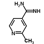 CAS#: 751439-05-1, 2-Methyl-4-pyridinecarboximidamide