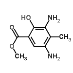 CAS#: 75144-20-6, Methyl 3,5-diamino-2-hydroxy-4-methylbenzoate