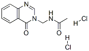 CAS 登录号：75159-37-4， N-[(4-氧代喹唑啉-3-基)甲基]乙酰胺二盐酸盐