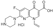 CAS#: 75167-16-7, 1-Ethenyl-6-Fluoro-4-Oxo-7-Piperazin-1-Yl-1,8-Naphthyridine-3-Carboxylic Acid Hydrochloride