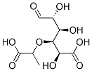 CAS 登录号：75195-61-8， (2S,3S,4R,5R)-2,4,5-三羟基-3-[(2S)-1-羟基-1-氧代丙烷-2-基]氧基-6-氧代己酸