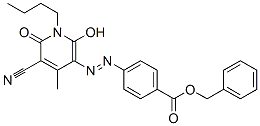 CAS#: 75199-13-2, Phenylmethyl 4-[(2Z)-2-(1-Butyl-5-Cyano-4-Methyl-2,6-Dioxopyridin-3-Ylidene)Hydrazinyl]Benzoate