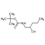 CAS#: 752135-51-6, 2-Methyl-2-propanyl (2-hydroxypentyl)carbamate