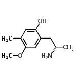 CAS 登录号：752145-97-4， 2-[(2S)-2-氨基丙基]-4-甲氧基-5-甲基苯酚