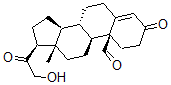 CAS#: 75220-37-0, (8S,9S,10S,13S,14S,17S)-17-(2-Hydroxyacetyl)-13-Methyl-3-Oxo-1,2,6,7,8,9,11,12,14,15,16,17-Dodecahydrocyclopenta[a]Phenanthrene-10-Carbaldehyde