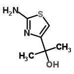 CAS#: 752242-49-2, 2-(2-Amino-1,3-thiazol-4-yl)-2-propanol