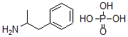 CAS 登录号：7528-00-9， 右旋安非他命磷酸盐
