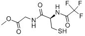 CAS 登录号：75290-62-9， N-(N-三氟乙酰基-L-半胱氨酰)-甘氨酸甲酯