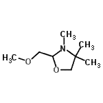 CAS#: 752948-10-0, 2-(Methoxymethyl)-3,4,4-trimethyl-1,3-oxazolidine