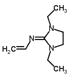 CAS 登录号：752952-33-3， 1,3-二乙基-N-乙烯基-2-咪唑烷亚胺