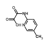 CAS 登录号：752984-07-9， [(5-甲基-2-吡啶基)氨基](氧代)乙酸