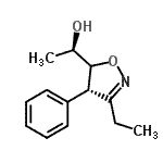 CAS#: 753012-69-0, (1R)-1-[(4S)-3-Ethyl-4-phenyl-4,5-dihydro-1,2-oxazol-5-yl]ethanol