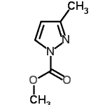 CAS#: 75326-01-1, Methyl 3-methyl-1H-pyrazole-1-carboxylate