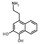 CAS 登录号：753394-43-3， 4-(2-氨基乙基)-1,2-萘二酚