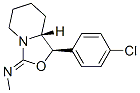 CAS 登录号：75343-71-4， (1R,8aR)-1-(4-氯苯基)-N-甲基-1,5,6,7,8,8a-六氢-[1,3]恶唑并[3,4-a]吡啶-3-亚胺