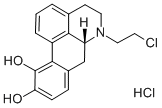 CAS 登录号：75344-87-5， R(-)-氯乙基去甲阿朴吗啡盐酸盐