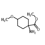 CAS#: 753441-74-6, Methyl 1-amino-4-methoxycyclohexanecarboxylate