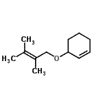 CAS#: 753488-76-5, 3-[(2,3-Dimethyl-2-buten-1-yl)oxy]cyclohexene