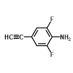 CAS#: 753501-37-0, 4-Ethynyl-2,6-difluoroaniline