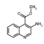 CAS 登录号：75353-51-4， 甲基3-氨基-4-喹啉羧酸酯