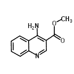 CAS#: 75353-53-6, Methyl 4-amino-3-quinolinecarboxylate