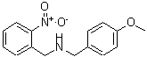 CAS#: 7539-30-2, 1-(4-Methoxyphenyl)-N-(2-nitrobenzyl)methanamine