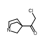 CAS 登录号：754153-62-3， 1-(1-氮杂双环[2.2.1]庚-4-基)-2-氯乙酮