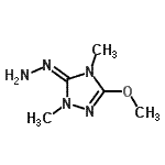 CAS#: 754201-49-5, (5Z)-5-Hydrazono-3-methoxy-1,4-dimethyl-4,5-dihydro-1H-1,2,4-triazole