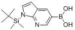 CAS#: 754214-67-0, 1-(Tert-Butyl-Dimethyl-Silanyl)-1H-Pyrrolo[2,3-b]Pyridin-5-Yl Boronic Acid