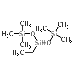 CAS#: 7543-58-0, 3-Ethyl-1,1,1,5,5,5-hexamethyltrisiloxane