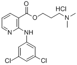 CAS#: 75449-64-8, 3-Dimethylaminopropyl 2-[(3,5-Dichlorophenyl)Amino]Pyridine-3-Carboxylate Hydrochloride