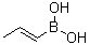 CAS 登录号：7547-97-9， (1E)-1-丙烯-1-基硼酸