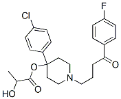 CAS 登录号：75478-79-4， [4-(4-氯苯基)-1-[4-(4-氟苯基)-4-氧代丁基]哌啶-4-基]2-羟基丙酸酯