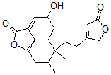 CAS#: 75478-98-7, (5S-(5alpha,6aalpha,7alpha,8beta,10aR*))-7-(2-(2,5-Dihydro-5-Oxo-3-Furanyl)Ethyl)-6,6a,7,8,9,10-Hexahydro-5-Hydroxy-7,8-Dimethyl-1H-Naphtho(1,8a-c)Furan-3(5H)-One