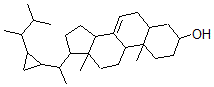 CAS#: 75479-11-7, 10,13-Dimethyl-17-[1-[2-(3-Methylbutan-2-Yl)Cyclopropyl]Ethyl]-2,3,4,5,6,9,11,12,14,15,16,17-Dodecahydro-1H-Cyclopenta[a]Phenanthren-3-Ol