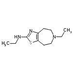 CAS#: 754916-00-2, N,6-Diethyl-5,6,7,8-tetrahydro-4H-[1,3]thiazolo[4,5-d]azepin-2-amine