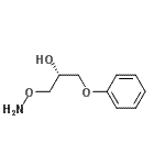 CAS 登录号：754968-22-4， (2R)-1-(氨基氧基)-3-苯氧基-2-丙醇